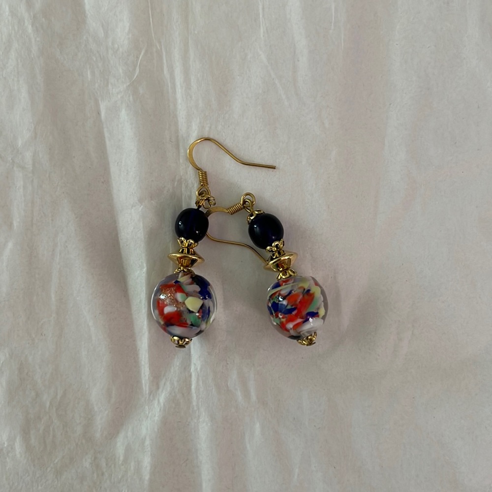 Murano glass earrings